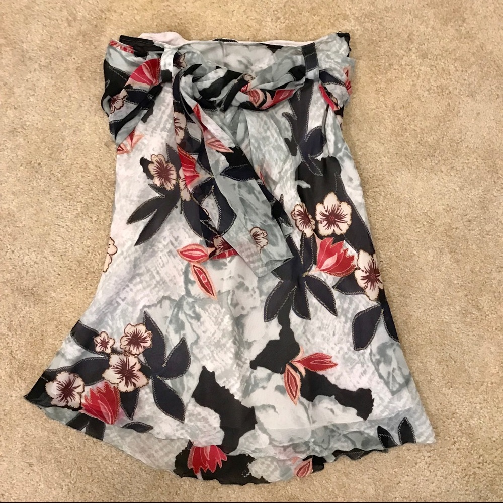 Armani Jeans floral skirt size 8